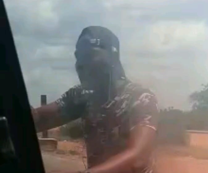 Police demote Corporal Mathias Umameh, caught in a video assaulting a passenger in a bus along Adogo/Okene highway of Kogi State