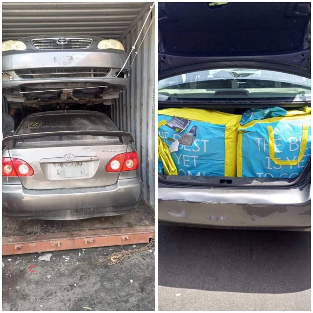 Drug consignments hidden in imported car