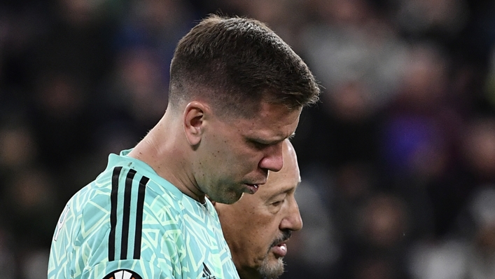 Juventus goalkeeper Szczesny 'scared' after struggling to breathe
