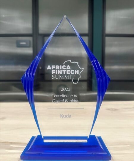 Kuda AFTS Excellence In Banking Award