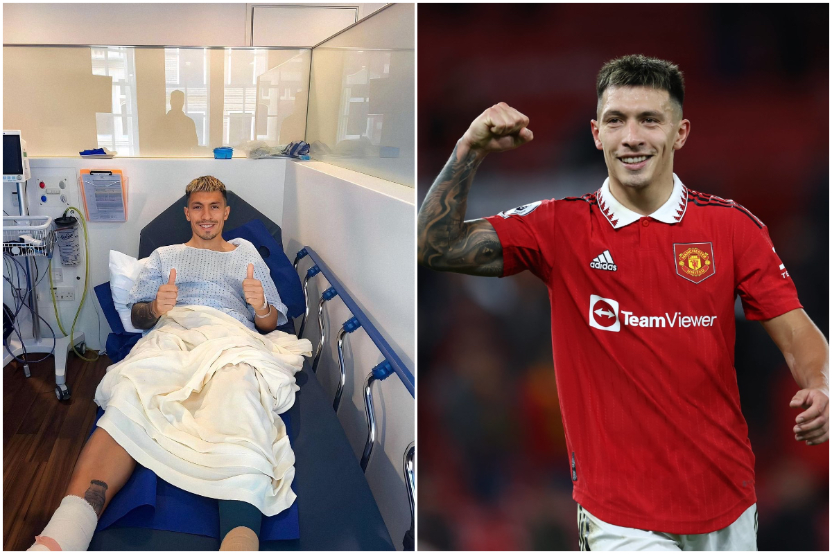 Manchester United star Lisandro Martinez gets devastating injury update