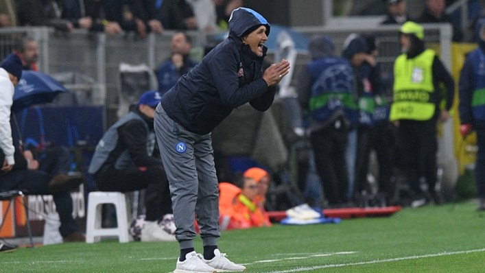 Spalletti: No pressure on Napoli ahead of second leg with Milan