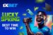 Bet and win smartphones, laptops and TVs in the Lucky Spring promotion from 1xBet!
