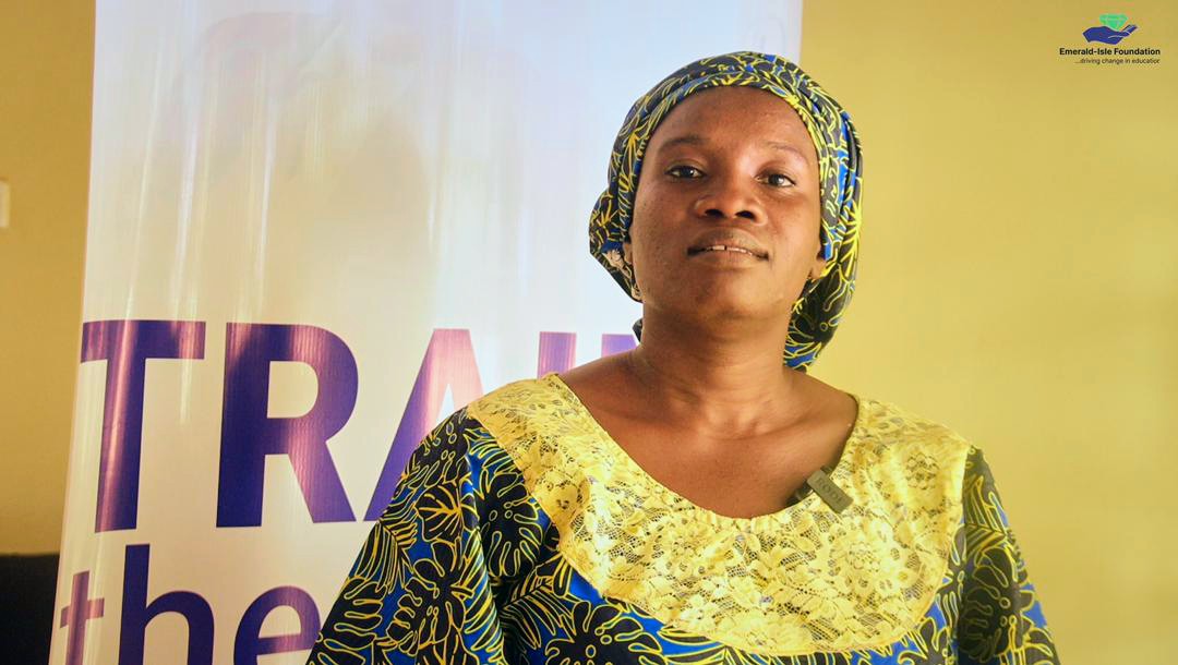 Mrs. Dorcas Dare, primary one teacher at LGEA Primary School, Nasarawa I, Kaduna  
