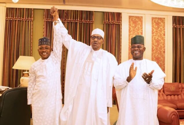 Ododo, Buhari and Yahaya Bello