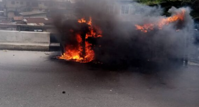 16 passengers burnt to death in Osun