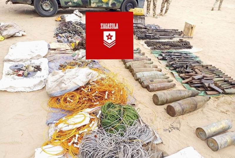Guns, others recovered from terrorists