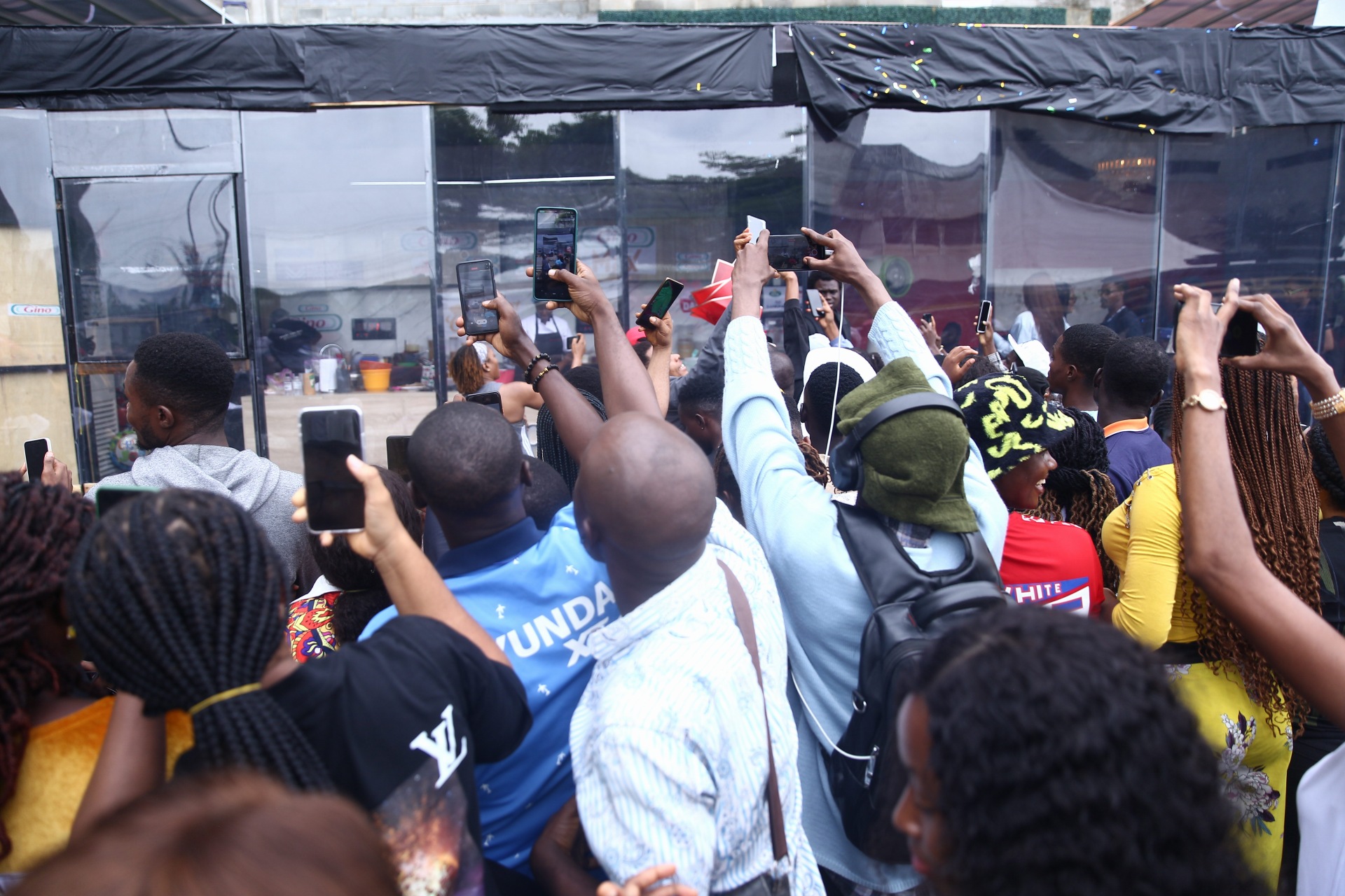 Nigerians celebrating Hilda Baci