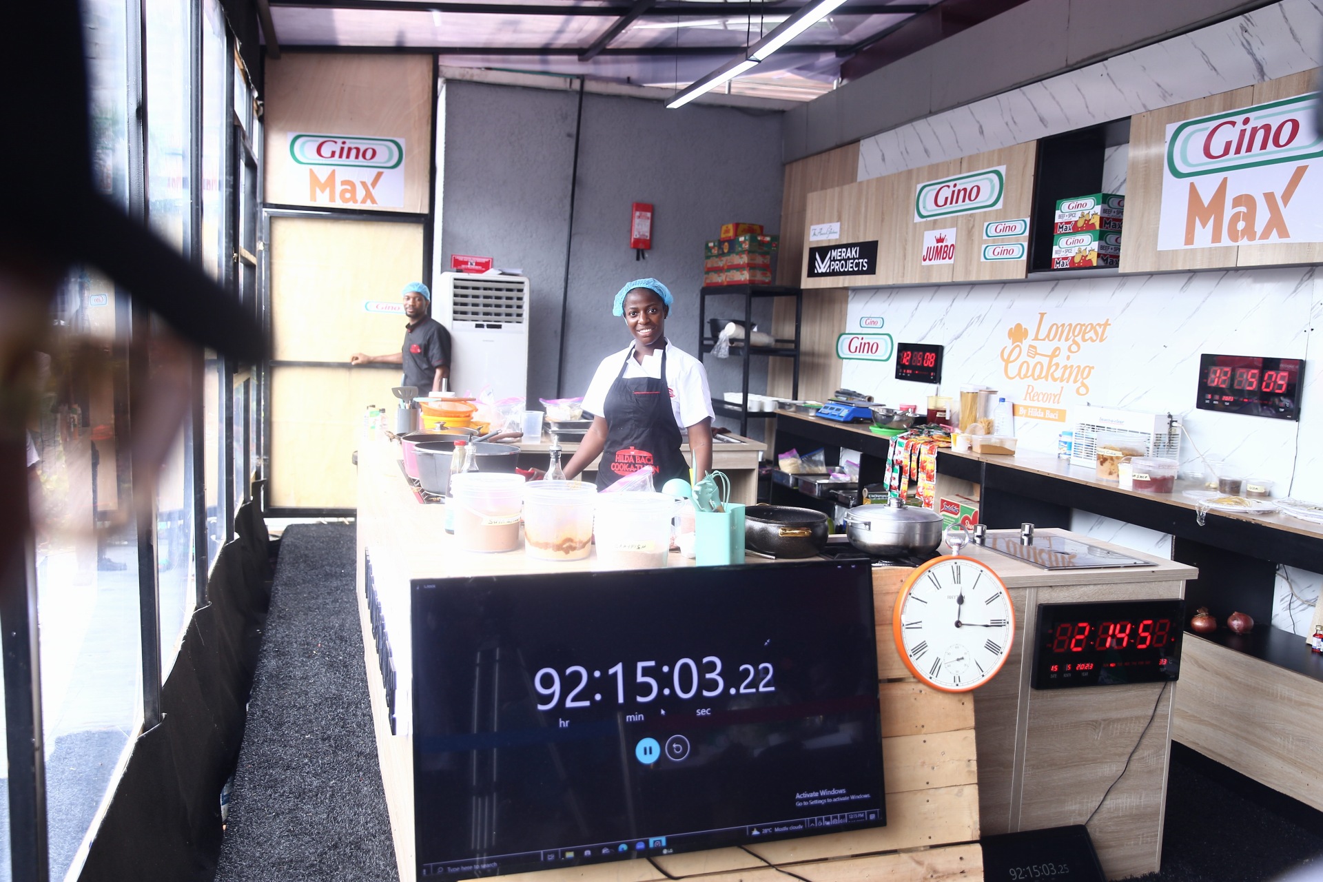 Nigerians celebrating Hilda Baci