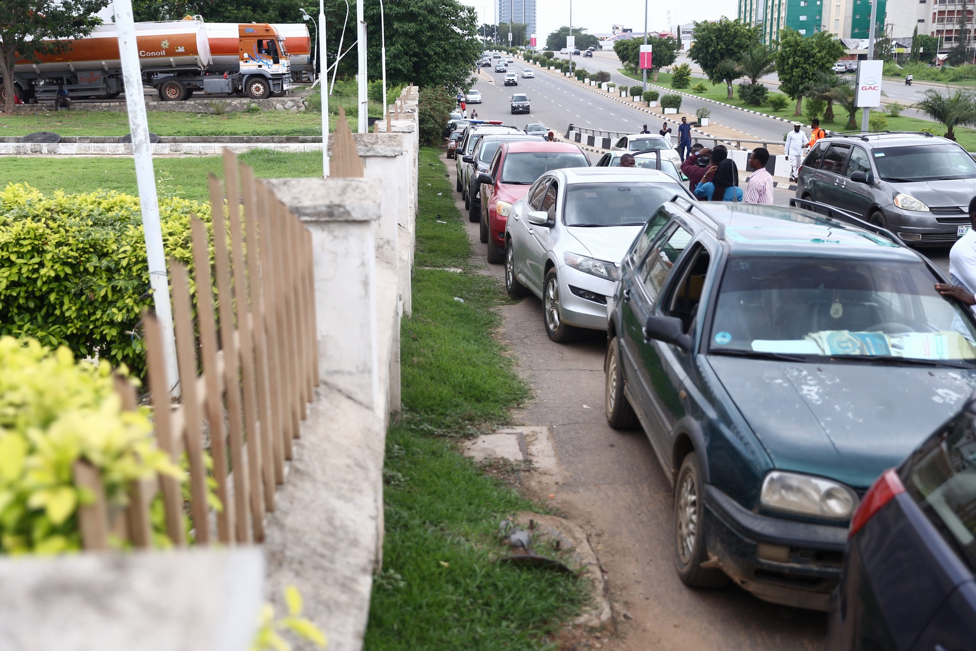 Black market thrives as long queues for petrol bite harder 