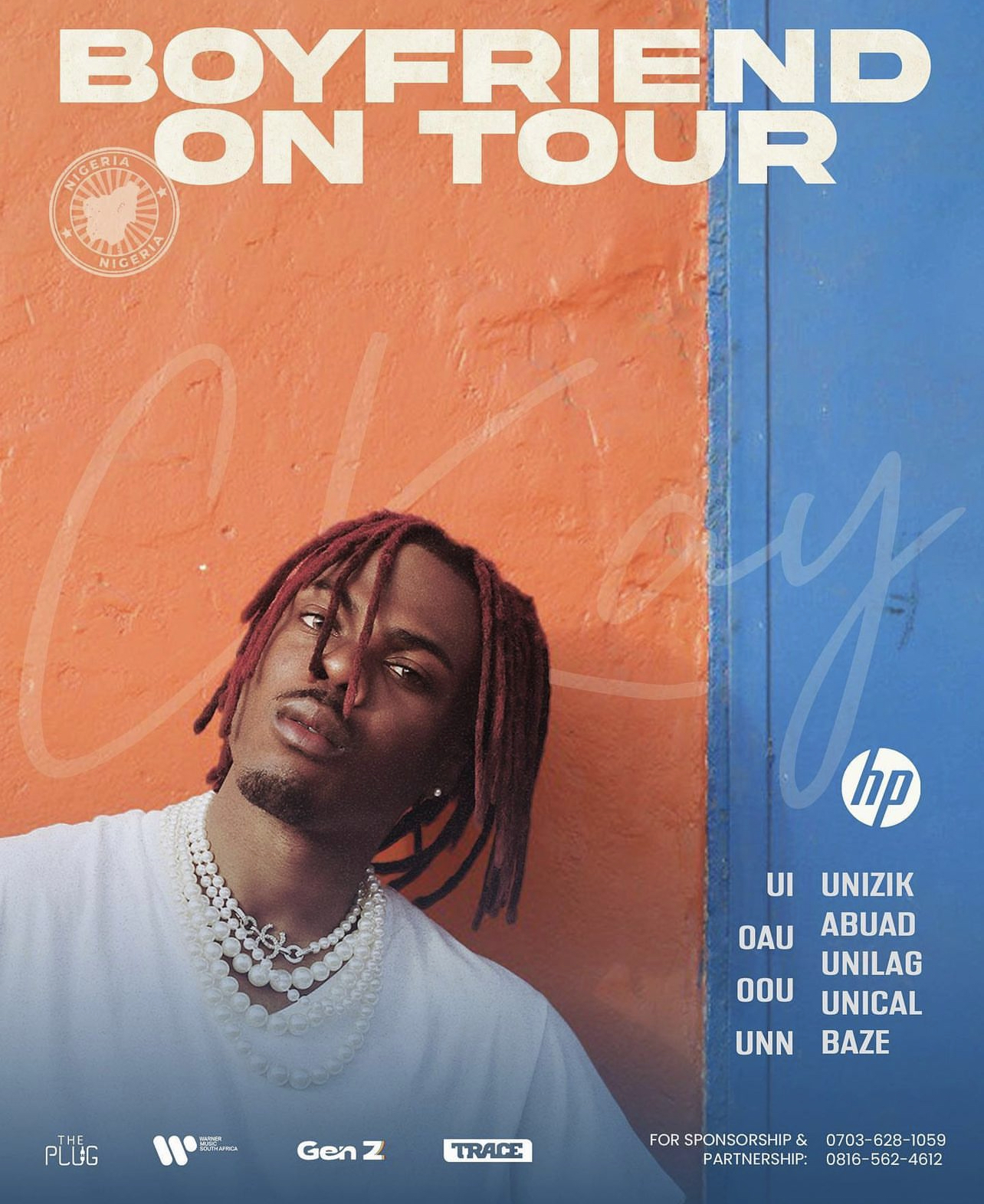 CKay University tour