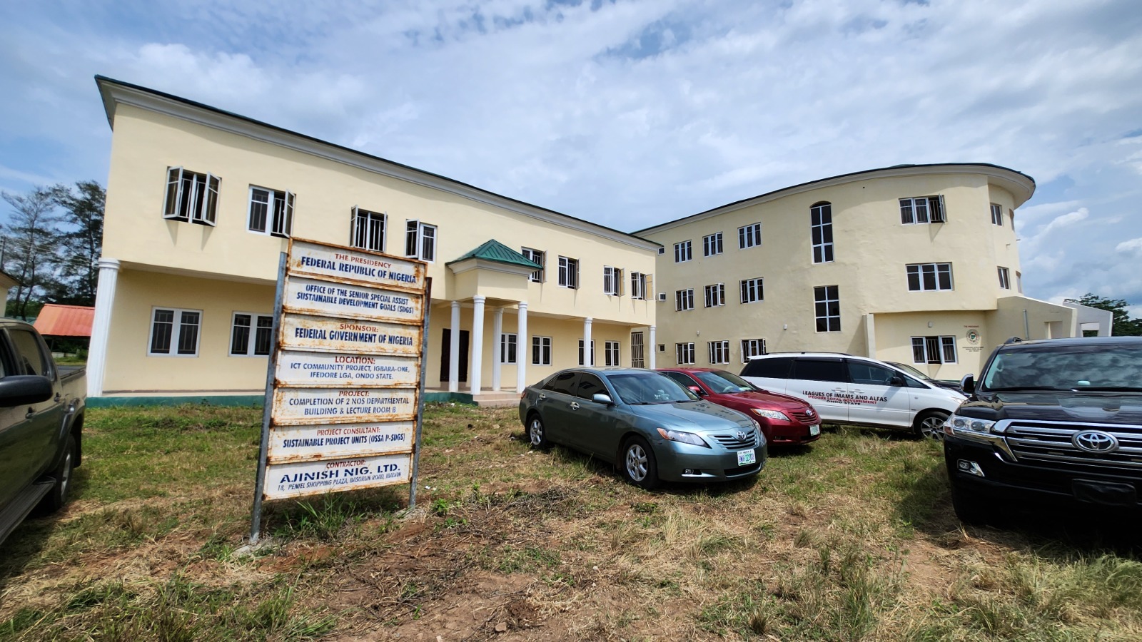 The innovation hub delivered by OSSAP-SDGs in Igbara Oke