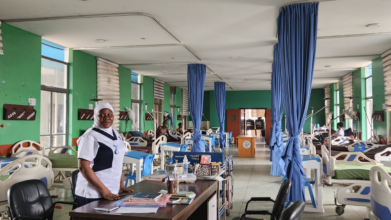 Inside one of the rehabilitated facility at UCH Ibadan