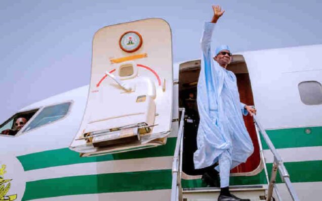 Buhari travels out