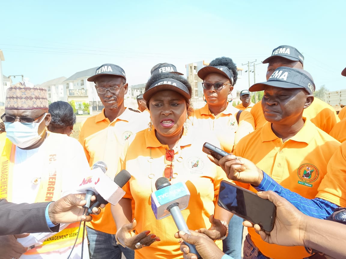 FEMA closes slip road by Galadimawa Interchange roundabout