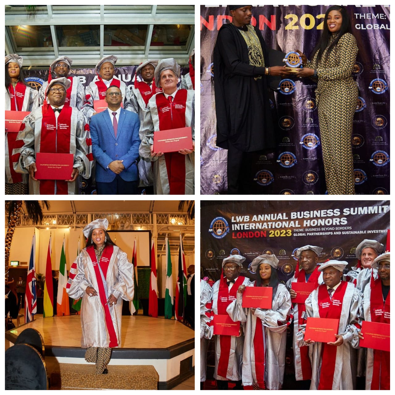 Funmi Ayinke bags global leadership award in London