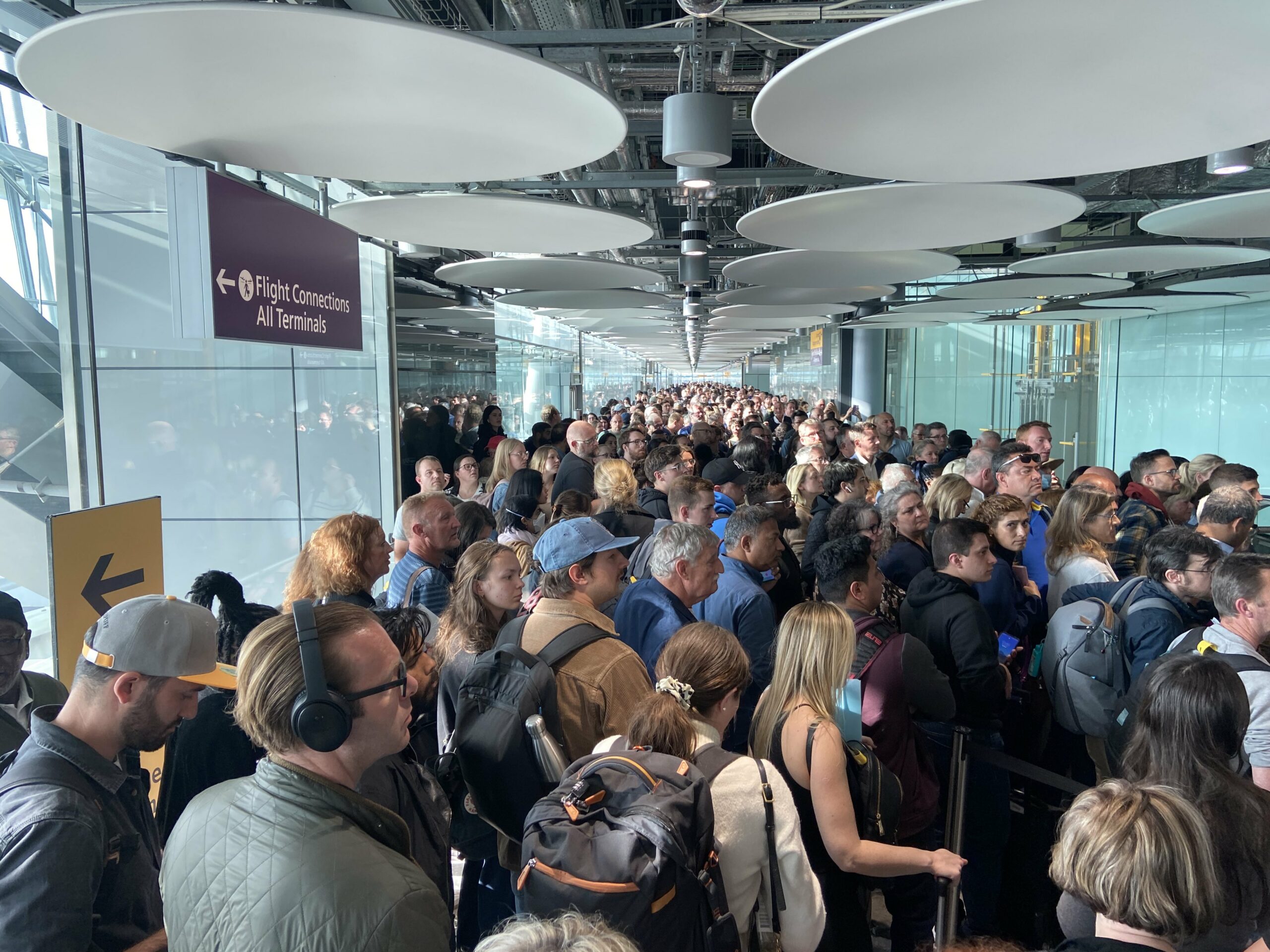 Chaos at UK airports as border system crashes, leaving thousands in limbo