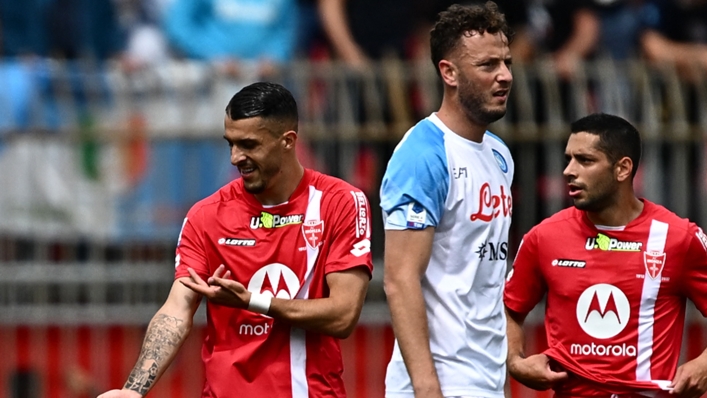 Serie A champions Napoli slip to defeat against Monza