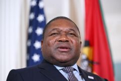 Mozambique President Filipe Jacinto Nyusi