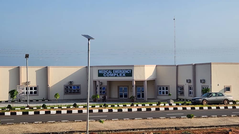 OSSAP-SDGs unveils interventions at the permanent site of Nnamdi Azikiwe University Teaching Hospital (NAUTH), Nnewi, Anambra State.