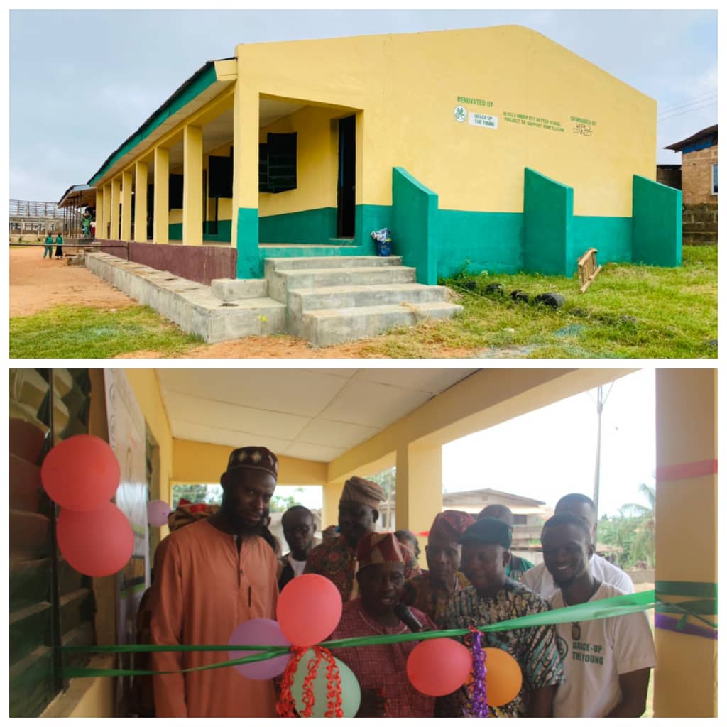 Obasanjo, 'Brace-up The Young' renovate classrooms in Ilaro