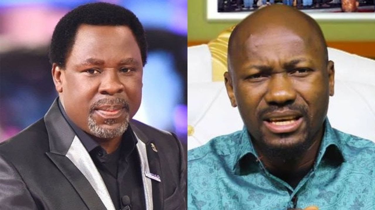 Apostle Suleman made peace with Prophet T.B Joshua