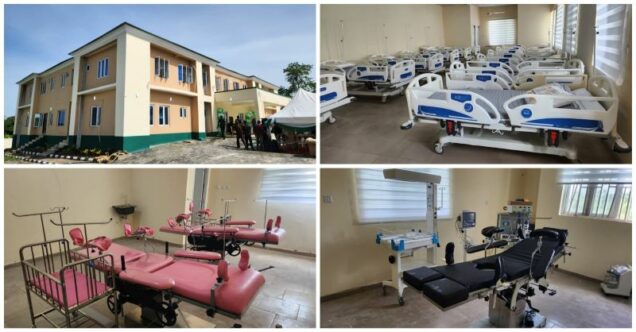 OSSAP-SDGs  80-Bed Multi-Purpose state-of-the-art Hospital unveiled in Ipetumodu town of Osun State to enhance access to quality healthcare