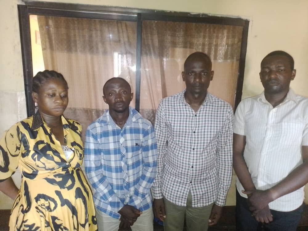 Police arrest four staff of micro finance bank for pushing wife of a debtor to death in the course of recovery of debt in Ogun State