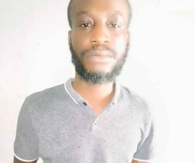 Olumide Oyewole: arrested by the police in Lagos for allegedly robbing and raping a lady simply identified as Cynthia in her apartment in Lagos.