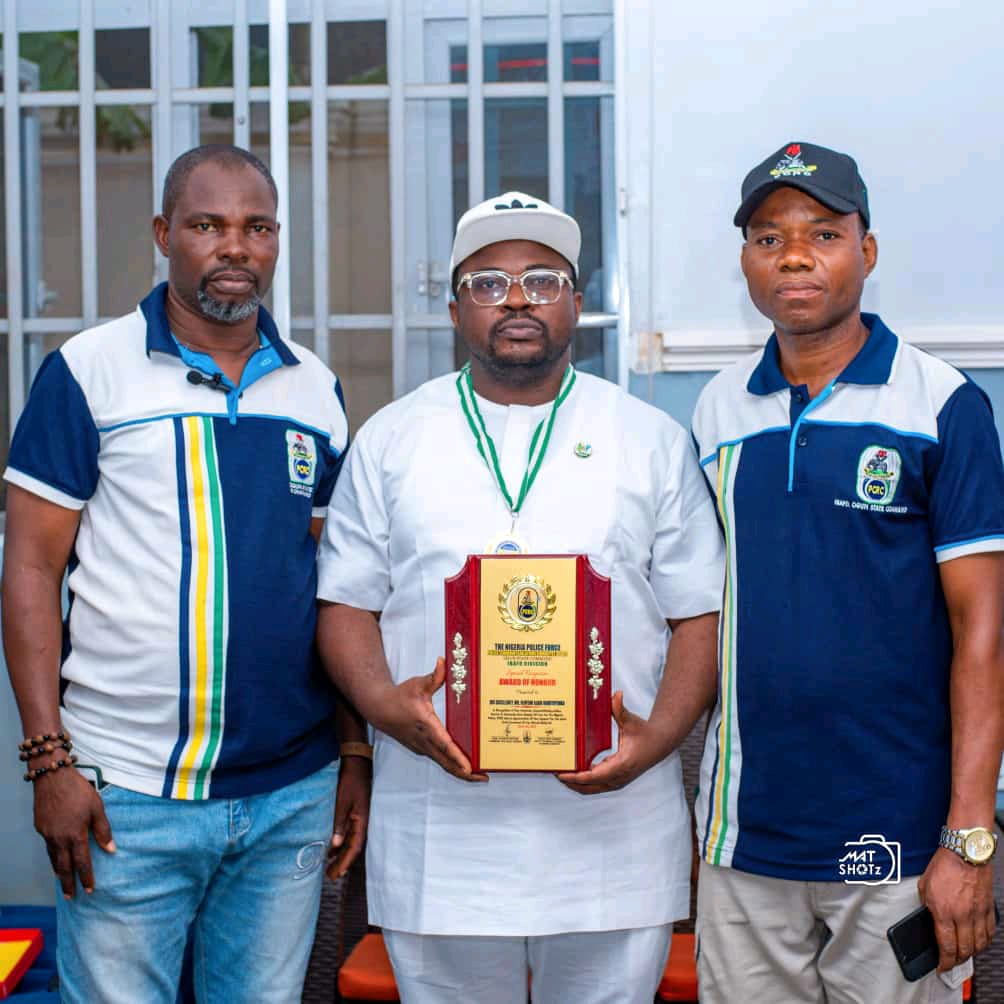 Ogun Police honours Olufemi Ajadi