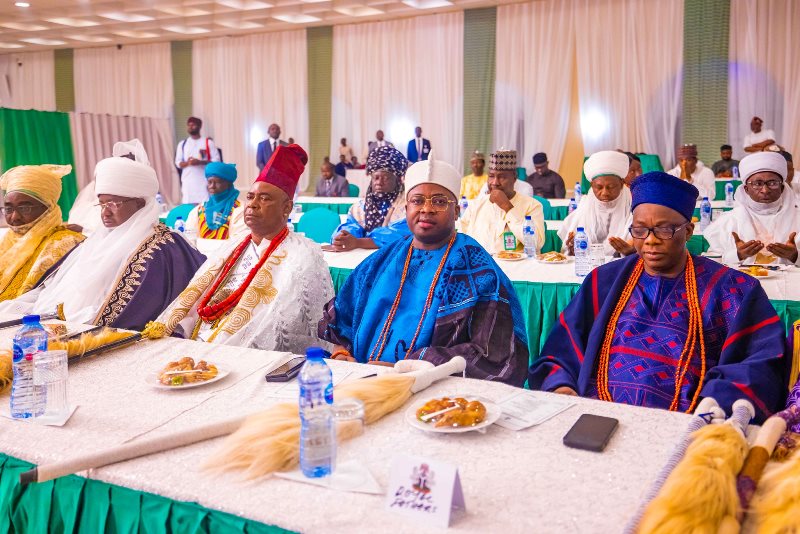 Traditional rulers at the meeting