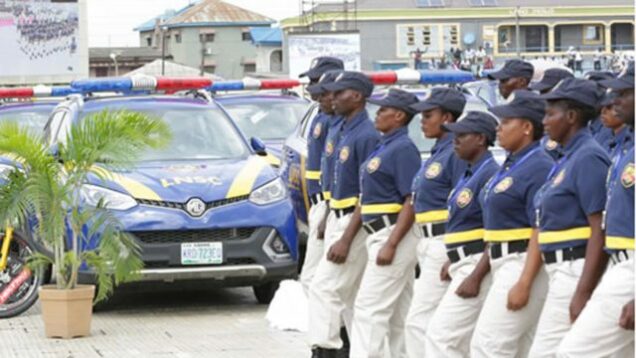 Operatives of Lagos State Neighbourhood Safety Agency (LNSA)