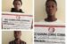 The convicted internet fraudsters