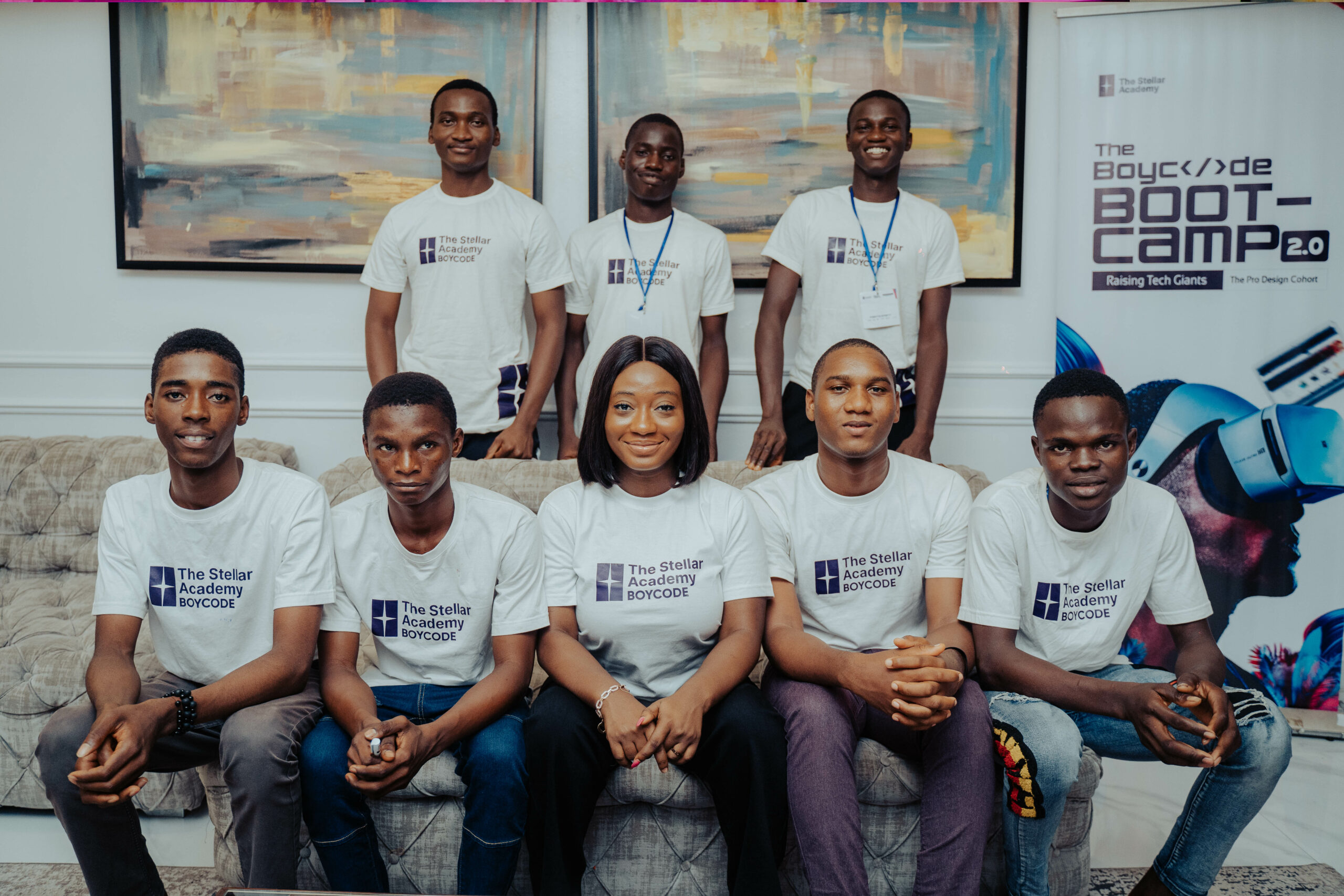 Stellar Academy campaigns for gender balance with Boycode Bootcamp