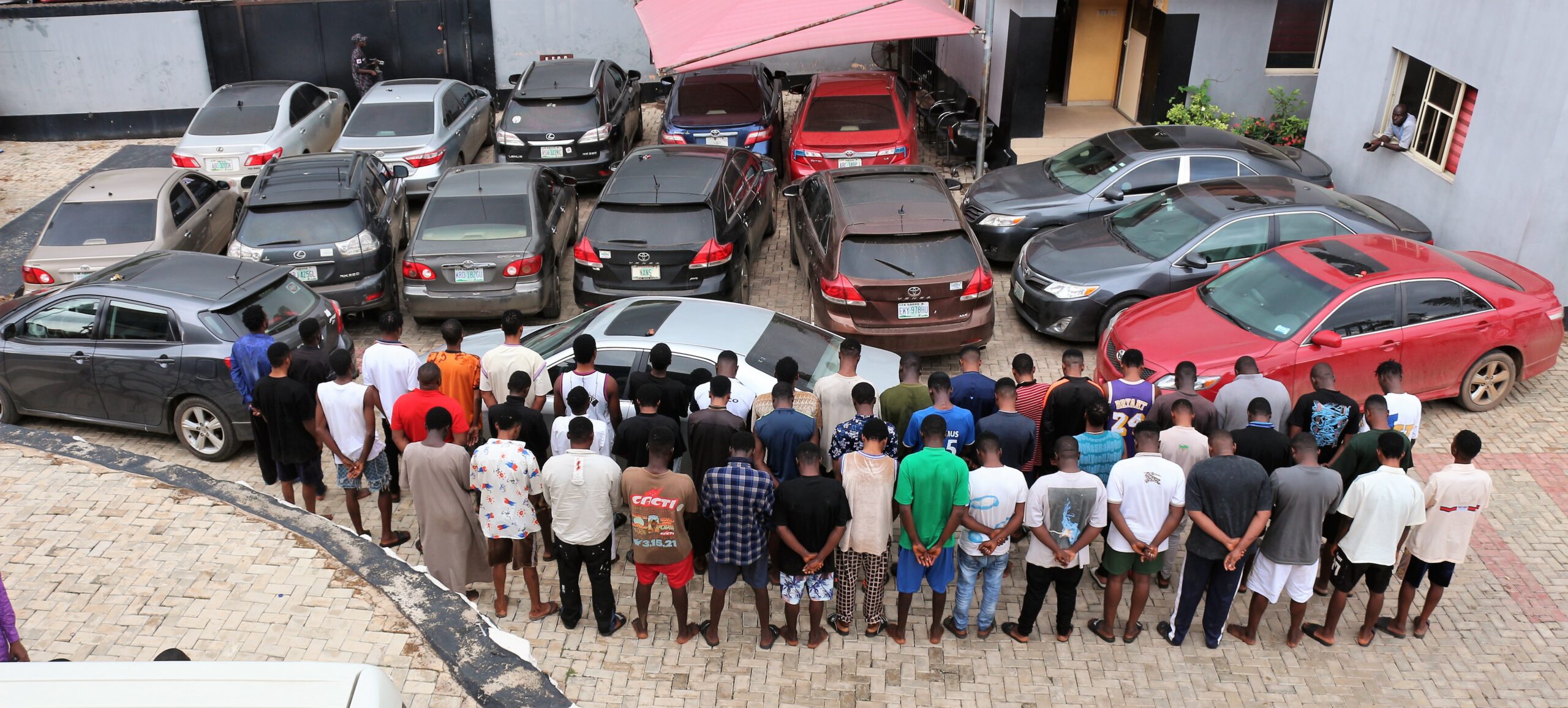 Faces, names of 16 internet fraudsters jailed in Anambra