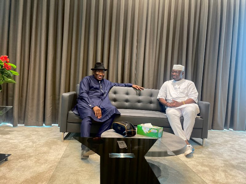 Jonathan in Sierra Leone for general election