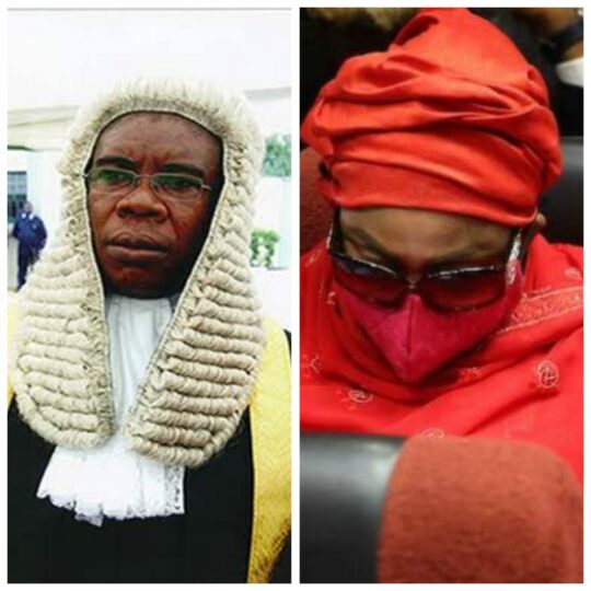 Justice Inyang Ekwo and Stella