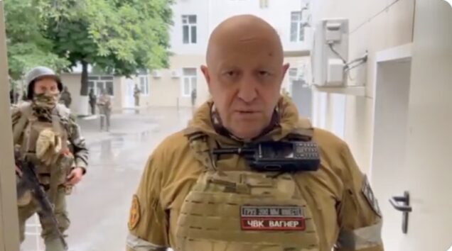 Russian mercenary leader Prighozhin