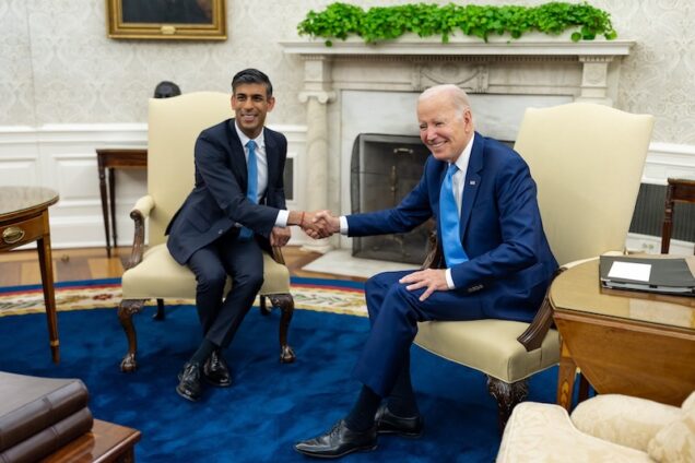 Sunak and Biden. Picture: White House