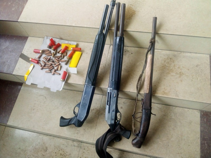 Guns, others recovered from the cultists