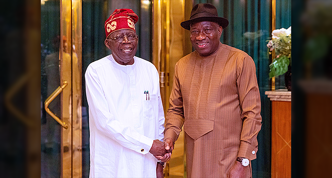 Tinubu and Jonathan