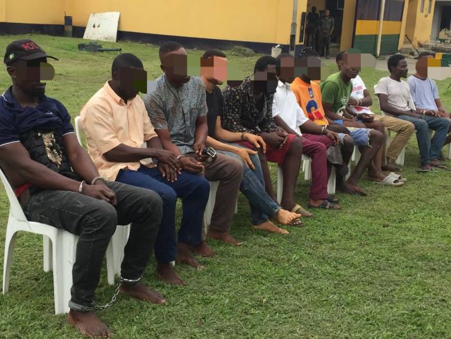 Police arrest Nyeche Ajuru, a leader of disbanded OSPAC vigilante group declared wanted over murder of 2 soldiers and theft of their rifles