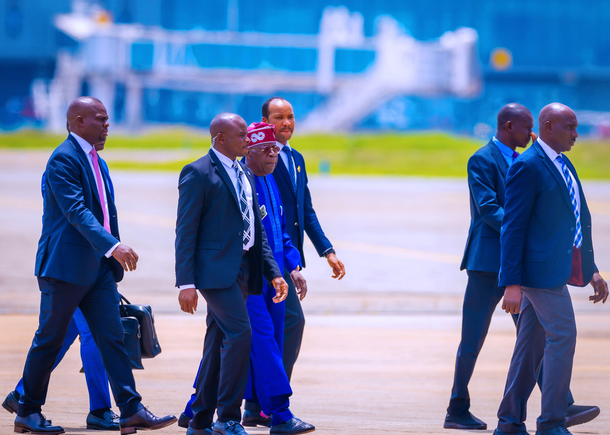 President Tinubu Departs Abuja For Nairobi (photos) - P.M. News