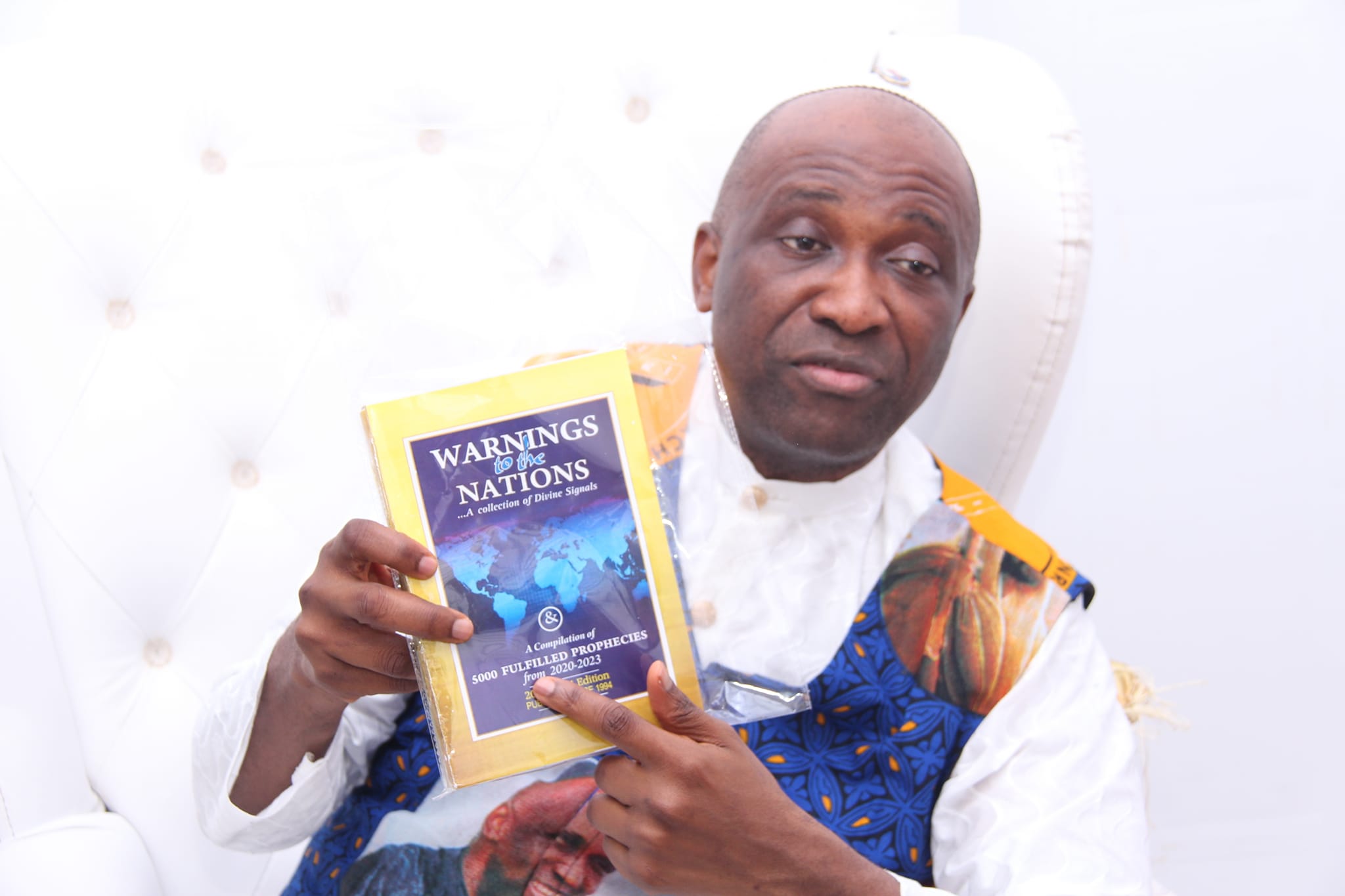 Primate Ayodele drops ‘Warnings To Nations’; unveils 5000 fulfilled prophecies