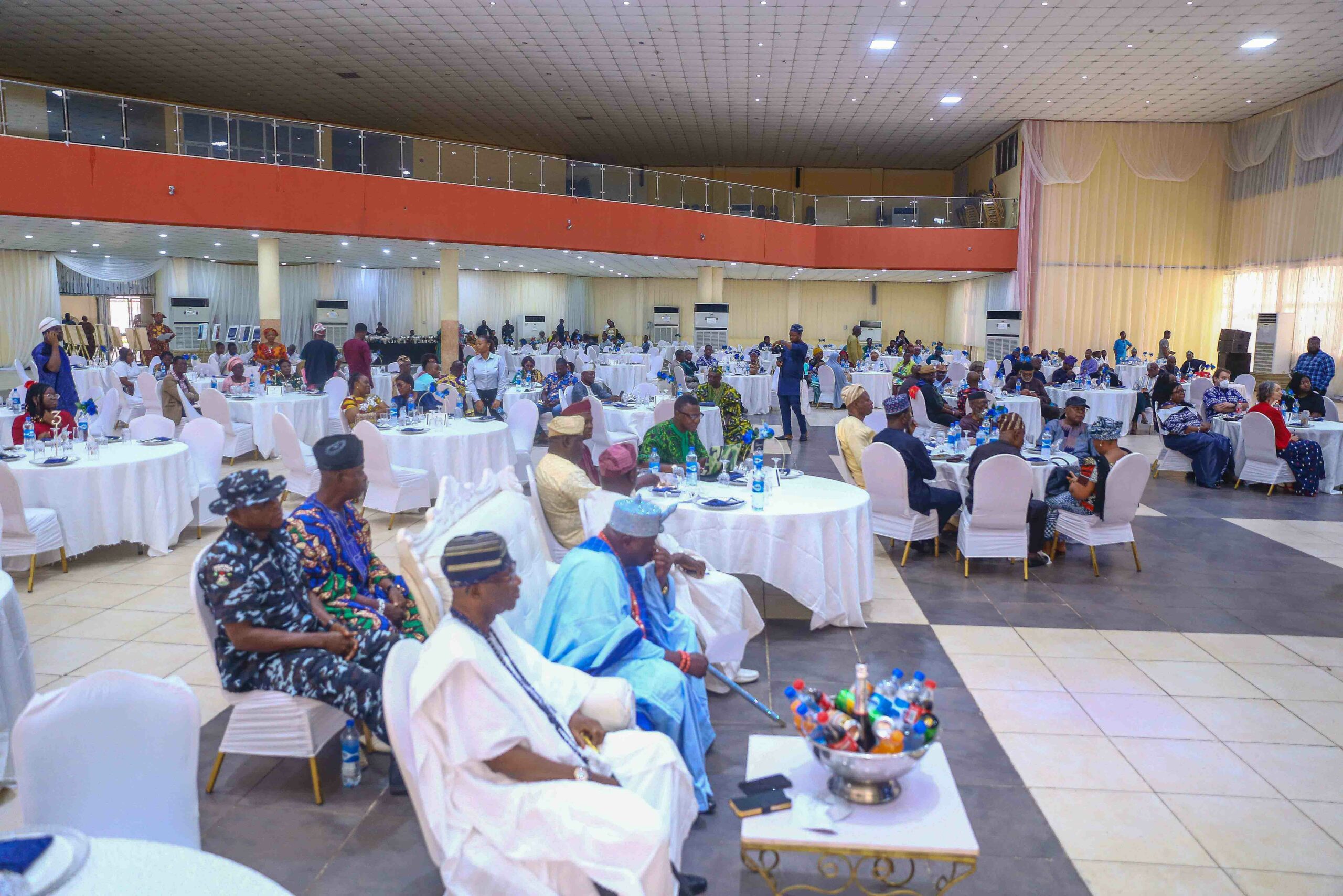 Cross section of guests at the event