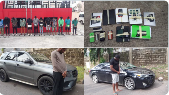 EFCC arrests siblings, 10 others in Abuja