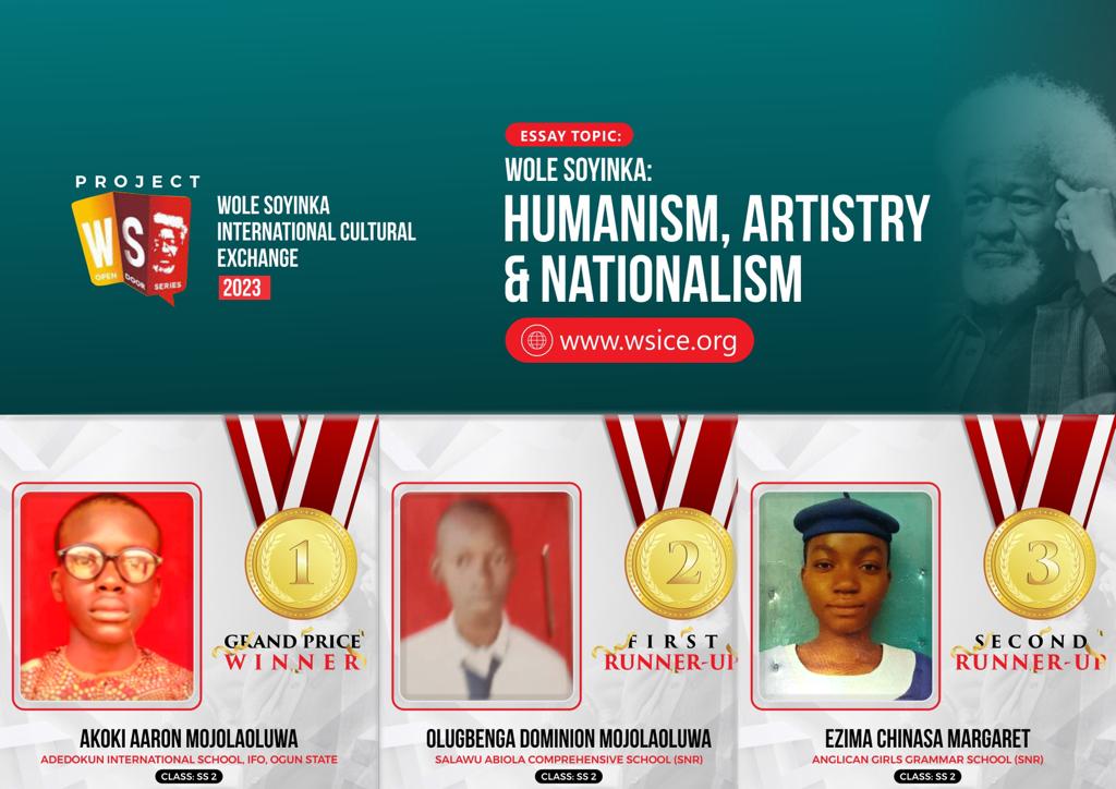 Wole Soyinka at 89: Winners emerge in essay competition