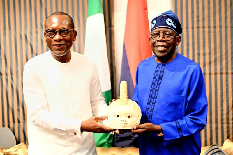 Moment Tinubu hosted Benin Republic President in Abuja
