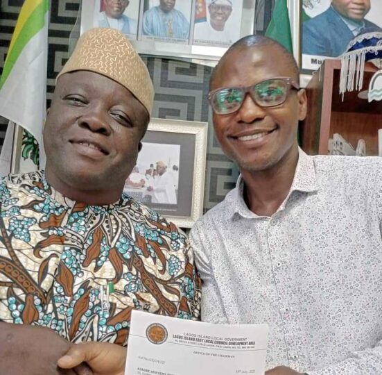 Lagos Island Council Chairman appoints Ajagbe Teslim as media aide P