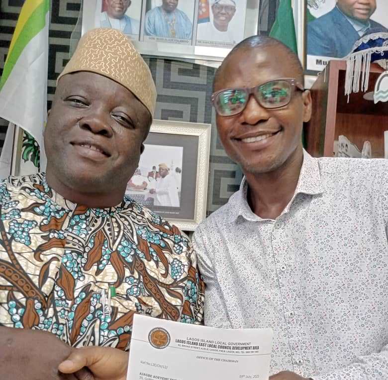 Lagos Island Council Chairman appoints Ajagbe Teslim as media aide P